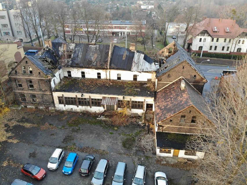 Budynek znajdujący się przy ul. Świętochłowickiej w Bytomiu...