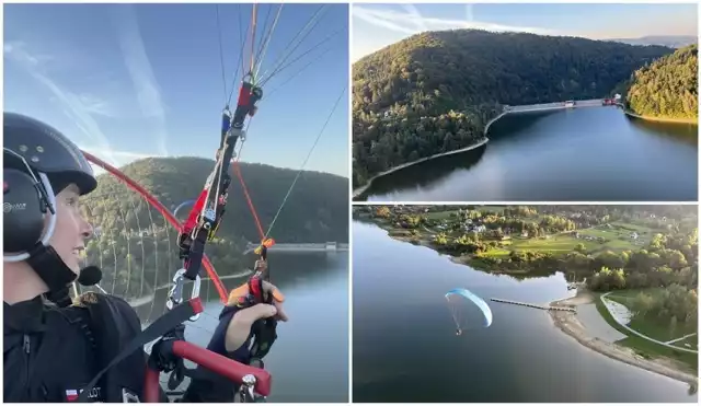 Wrześniowe loty nad Klimkówkę to już tradycja. Piotr Szczerba, motoparalotniarz z Woli Łużańskiej zapowiada, że na kolejny podniebny spacer wybierze się w pełni złotej polskiej jesieni