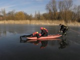 W Kruszwicy pokażą co zrobić gdy załamie się lód 