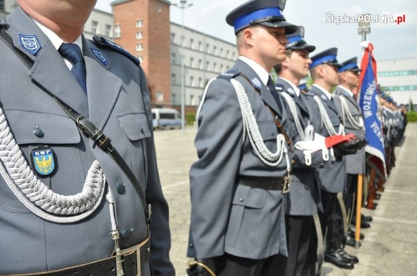 Ślubowanie policjantów garnizonu w Katowicach