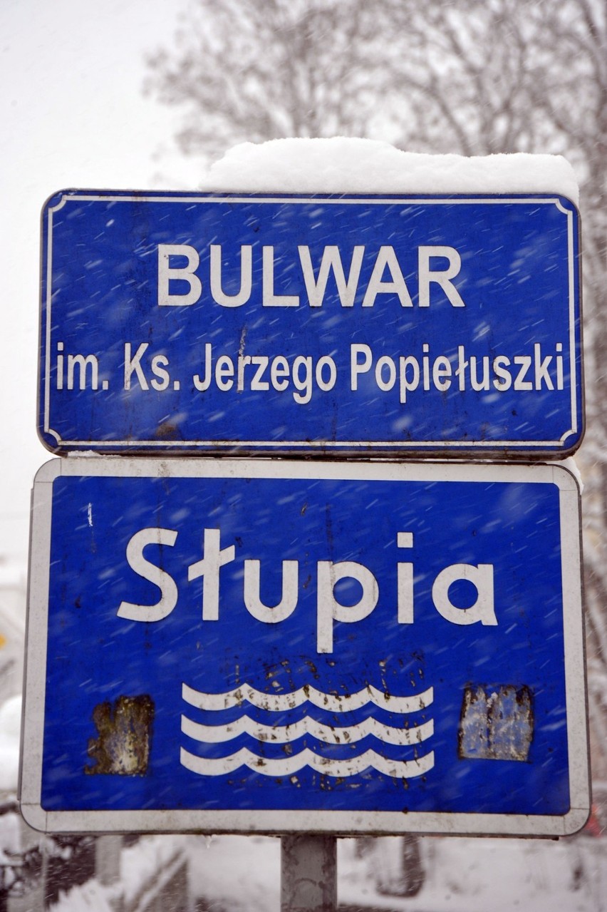 Zima w Słupsku: Zasypało ulice Słupska [ZDJĘCIA]