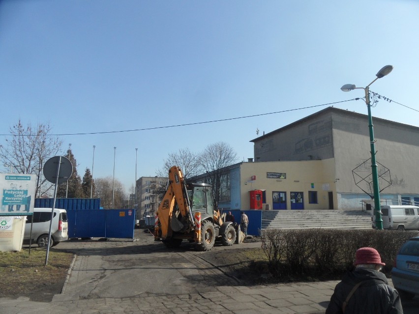 Nowy market w Sosnowcu: rozpoczęła się budowa przy domu kultury w Kazimierzu [ZDJĘCIA]