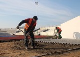 Przebudowa stadionu OSiR przy Leśnej zakończona zostanie być może w maju!