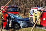 Śmiertelny wypadek na Dolnym Śląsku. Między Ziębicami a Nowym Dworem zderzyły się trzy osobówki. Są też ranni [ZDJĘCIA]