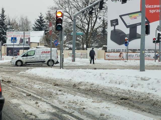 20.01.2021. Nasz fotoreporter utrwalił w kadrze stan ulic o godz. 10