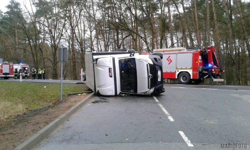 Wypadek na DK 94 między Borkowicami i Skarbiszowem