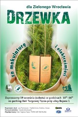 Już dziś akcja ,,Drzewko za makulaturę dla Zielonego Wrocławia"