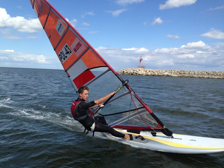 Windsurfing: Piętnastolatek z Różyn pojedzie na olipiadę w Tokio?