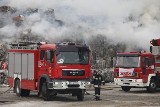 Pożar w Giebni. Pali się wysypisko śmieci