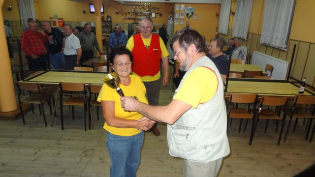 Pucka Liga Baśki: najlepsza kobieta Gertruda Lademan (Rekowianie Rekowo Górne)