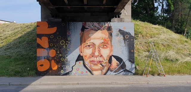 Murale na ul. Węgierskiej w Nowym Sączu