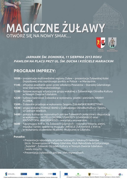 Program "Magiczne Żuławy" na jarmarku