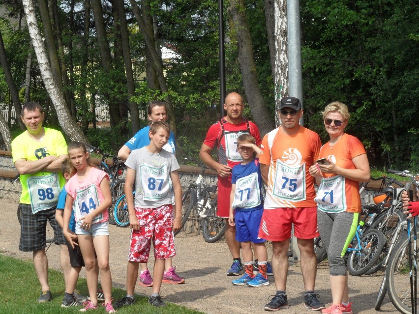 Duathlon na Dotyku Jury Biegali Jeździli na rowerze ZDJĘCIA