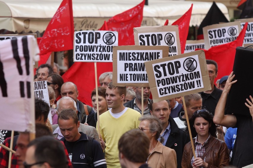 Marsz pustych garnków w Gdańsku
