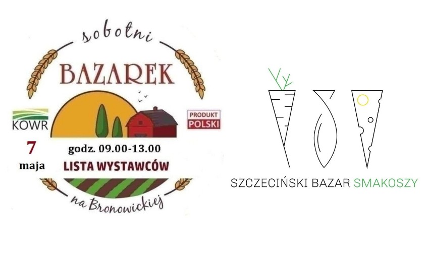 Weekend w Szczecinie dla miłośników domowych smaków. Sobota Bazarek na Bronowickiej. Niedziela Bazar Smakoszy na Off Marinie