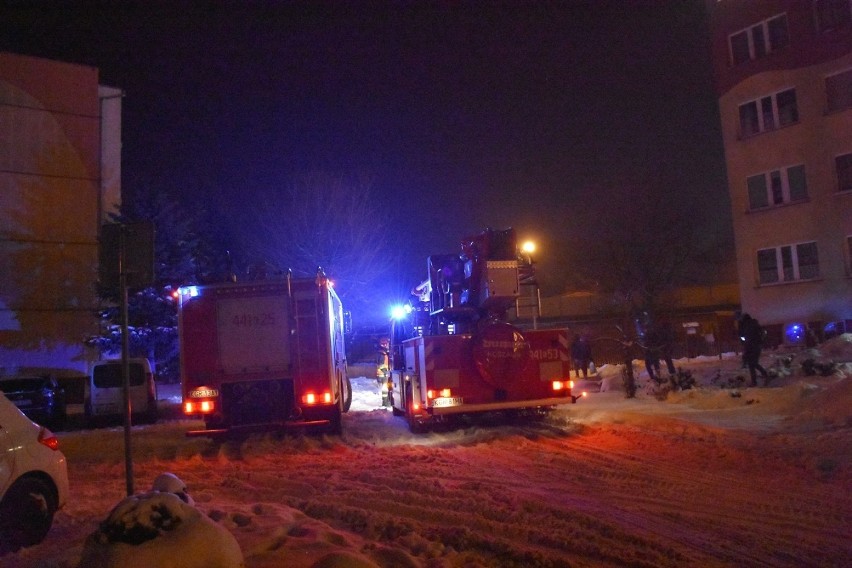 Gorlice. Pożar w kuchni. Najpierw zapalił się olej, potem szafka