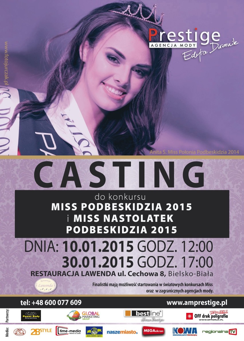 Zdjęcia z finału Miss Polonia Podbeskidzia 2014