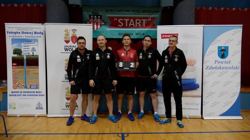 Tenisiści IKS Start Zduńska Wola wygrali z BISTS Bielsko Biała. Dzięki temu zostają w I lidze