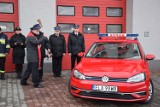 Podsumowanie roku i nowe auto dla strażaków z Łasku [zdjęcia i film]