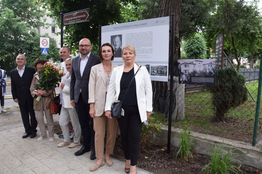 Alejka w Wejherowie nazwana imieniem architekta miasta Stanisława Świątkiewicza