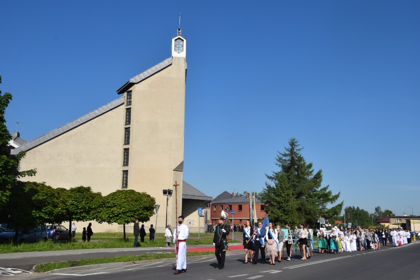 Boże Ciało 2021 w parafii św. Jadwigi w Tychach