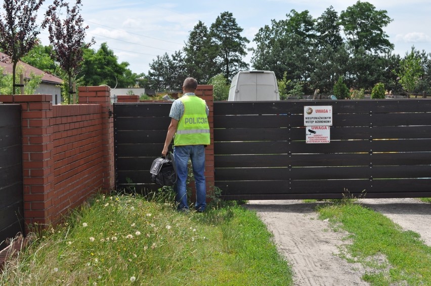 Ośrodek Hodowli Zwierząt w Pyszącej pełen policji