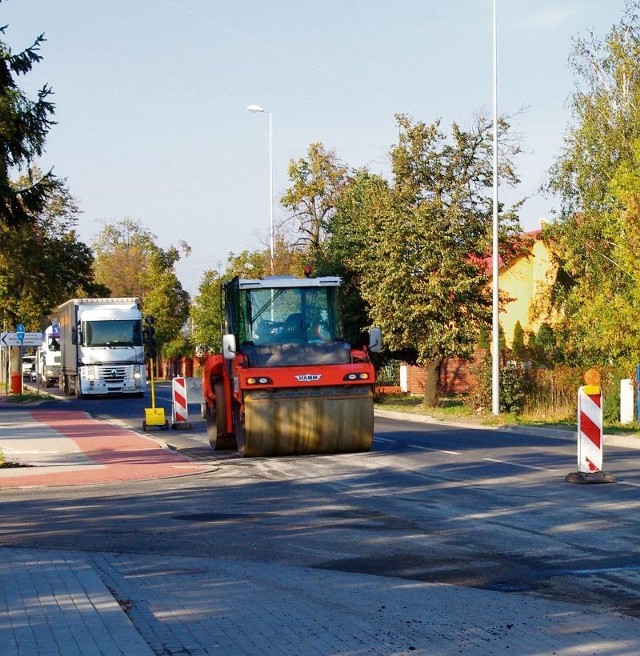 Nieco ponad kilometr ul. Wrocławskiej w Gostyniu został wyremontowany