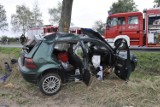 Karambol na "piątce" w Czaczu - zderzyło się pięć samochodów [ZDJĘCIA]
