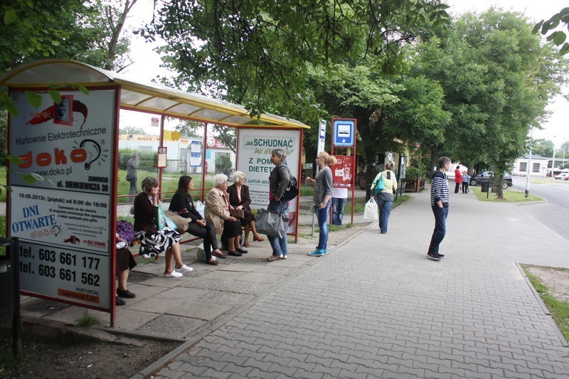 Teraz autobusem pojedziemy z Zawiercia do Pyrzowic.