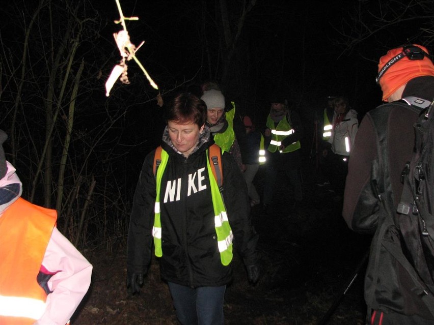 Nocny rajd nad Zalewem Cieszanowickim