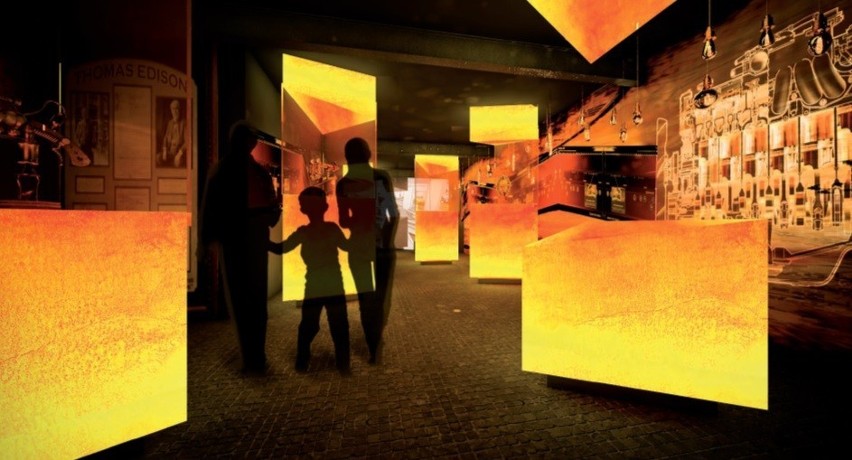 Atrakcje Wiślanki - wizualizacja przyszłego Muzeum Ognia w...