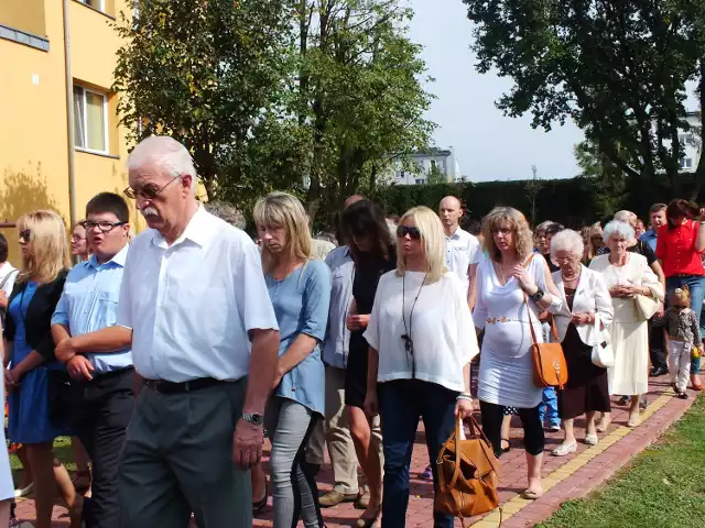 Procesja w parafii św. Józefa w dzielnicy fabrycznej Kraśnika