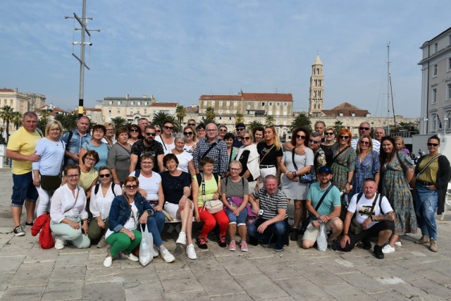 Na trasie zwiedzania unisławian były m.in.: Primosten, Trogir, Split oraz Szybenik