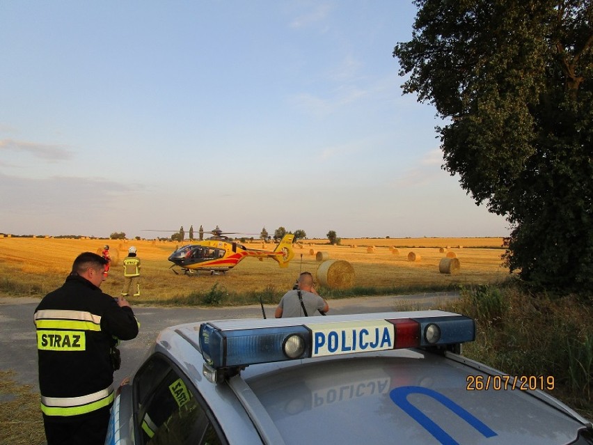 Tragedia podczas prac polowych! Nie żyje 12-letni chłopiec, który został przejechany przez przyczepę!