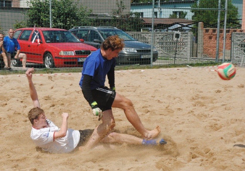 Turniej beach soccera w Racocie