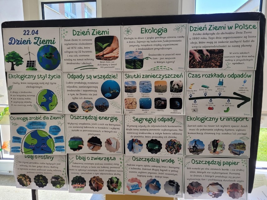 Światowy Dzień Ziemi - uczniowie zaangażowali się w działania proekologiczne