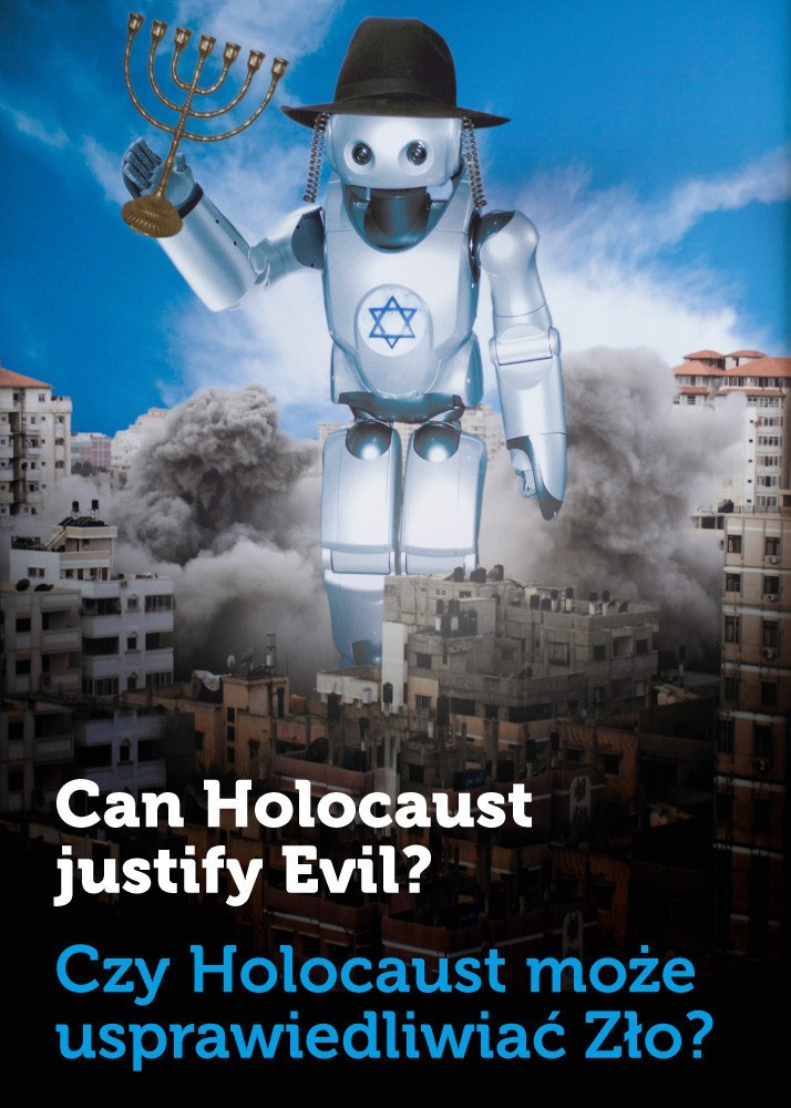 POZNAŃ - Kolejny szokujący plakat Abnormals Gallery przy Żydowskiej