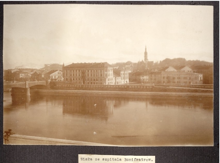 Widok na Podgórze, ok. 1916 r.