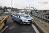Pościg w Katowicach. Austriak uciekał skradzionym autem, chciał potrącić policjanta