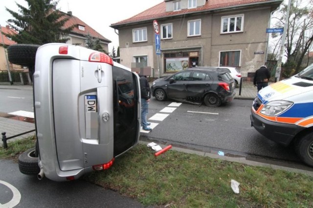 Wypadek na al. Piastów, 02.12.2015