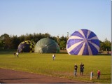 Rowerem na zawody balonowe (zdjęcia)
