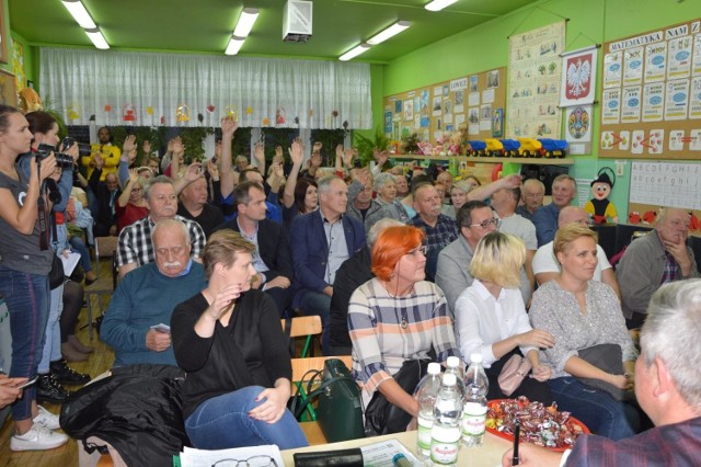 Górczanie prawie jednogłośnie nie wyrazili oni zgody na sprzedaż, zamianę lub darowiznę Kurii Diecezjalnej Łowickiej miejskiej działki na styku ul. Łęczyckiej i Miodowej. Tylko trzy osoby wstrzymały się od głosu