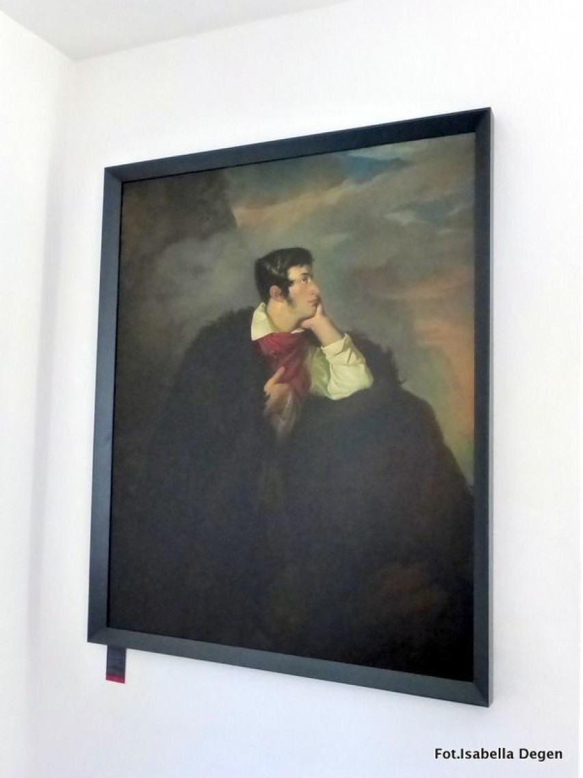 Portret Adama Mickiewicza na Judahu na skale (1827-1828),...