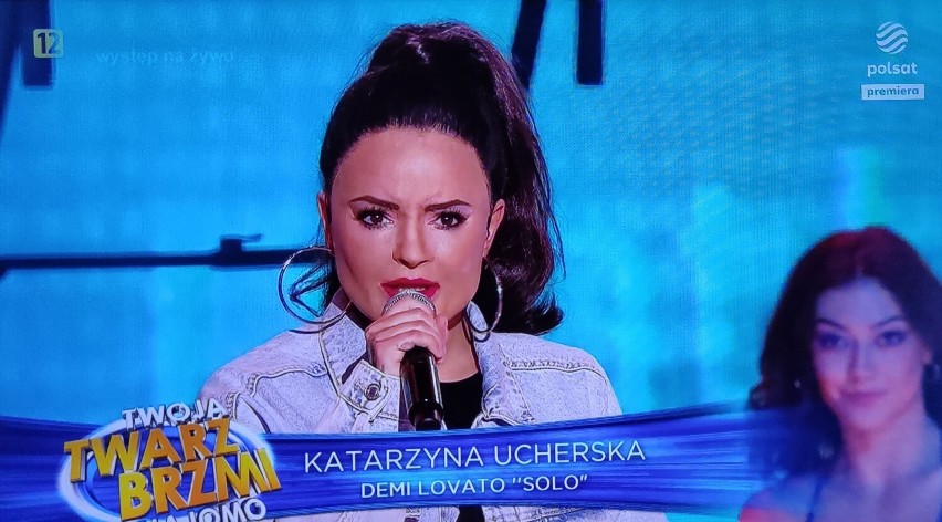 Katarzyna Ucherska w "Twoja Twarz Brzmi Znajomo". Sądeczanka jako Demi Lovato zachwyciła wokalem i grą aktorską