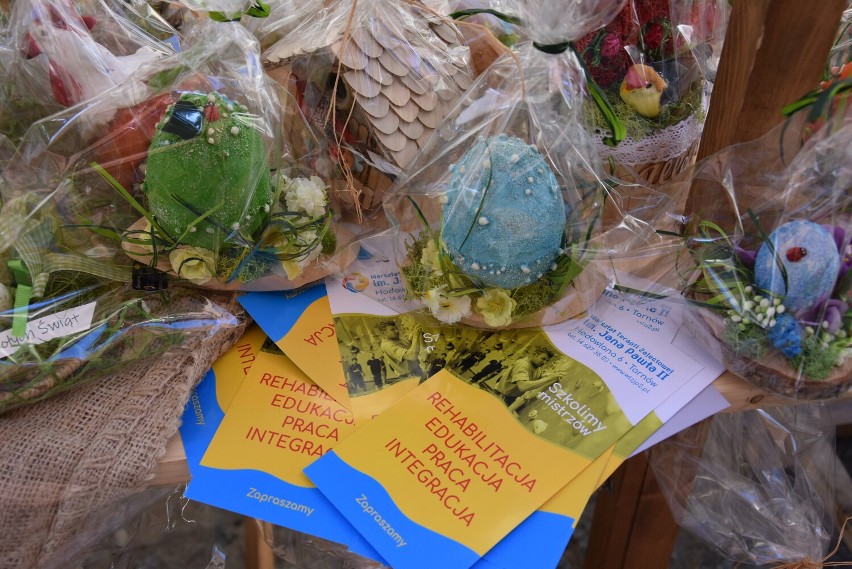Tak wygląda Kiermasz Wielkanocny na ulicy Piekarskiej w...