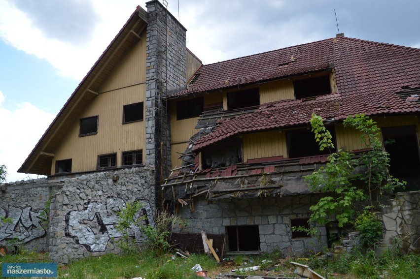 Opuszczony zajazd "Gawra" pod Rawiczem - URBEX