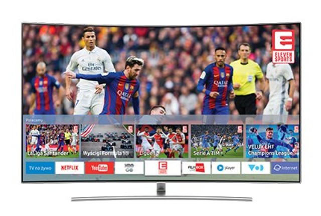 Eleven Sports w Smart TV tylko w telewizorach Samsung