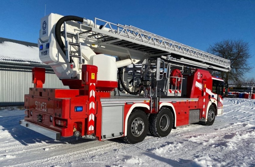 Strażacy z Goleniowa dostaną 44-metrowy podnośnik. Ale nie wiadomo kiedy