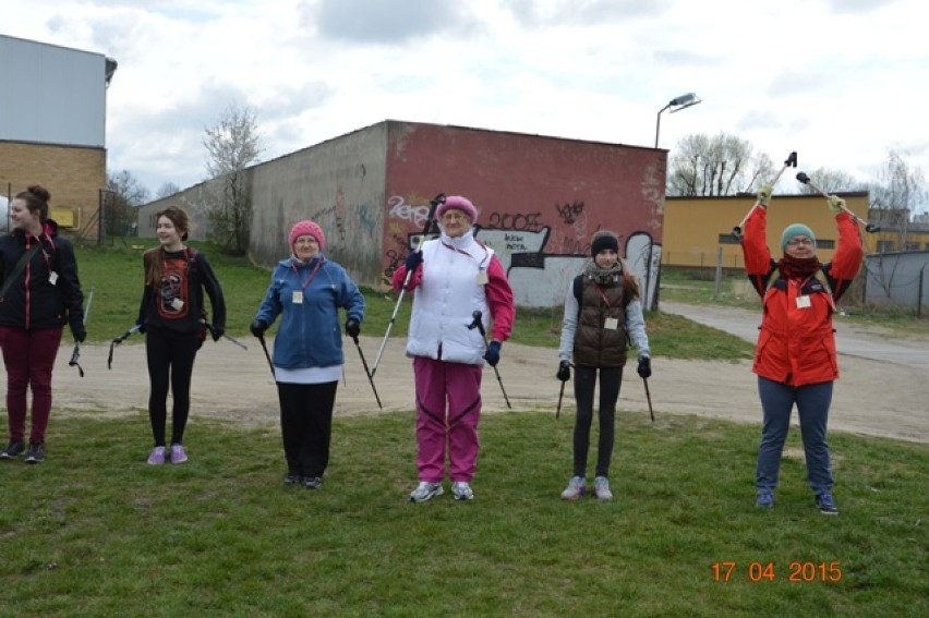 Wiosenny Rajd Nordic Walking w Słupcy