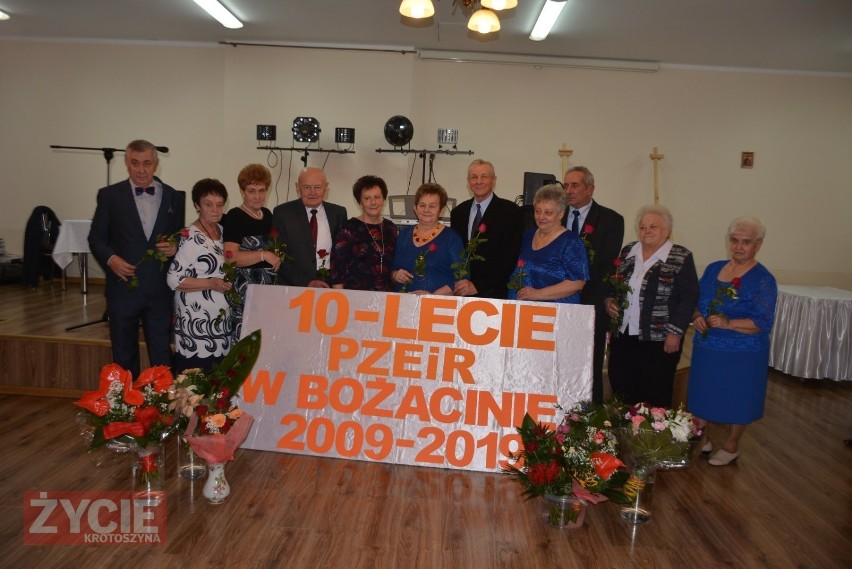 10 - lecie Polskiego Związku Emerytów, Rencistów i Inwalidów w Bożacinie [ZDJĘCIA]                